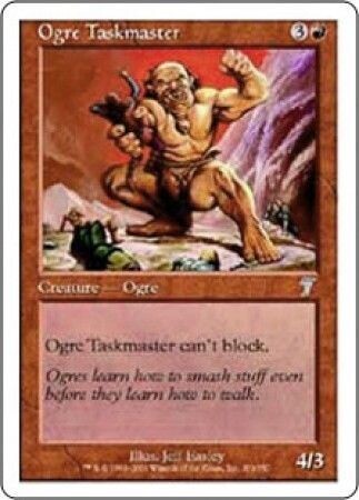 Ogre Taskmaster
MTG 7th Edition Singles