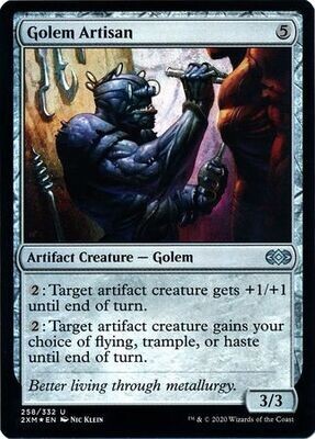 Golem Artisan 258/332 - Foil
Double Masters Foil Singles