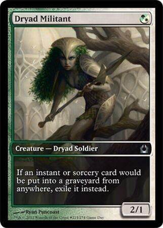 Dryad Militant - Game Day Promo Magic: The Gathering Promo Cards(Español)