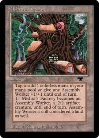 Mishra&#39;s Factory - Summer
Antiquities Singles  (dañada)