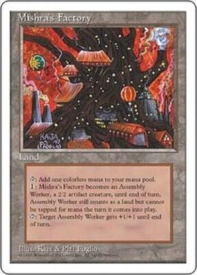 Mishra&#39;s Factory
MTG 4th Edition (Magic Cards) Singles