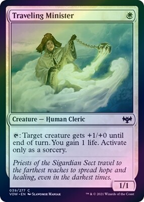 Traveling Minister 039/277 - Foil Innistrad: Crimson Vow Foil Singles