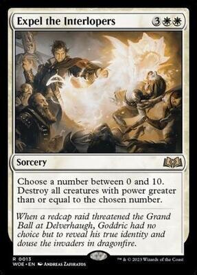 Expel the Interlopers 0013 Wilds of Eldraine Singles (Español)