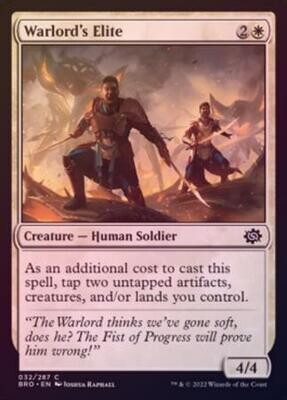 Warlord&#39;s Elite 032/287 - Foil
The Brothers&#39; War Foil Singles