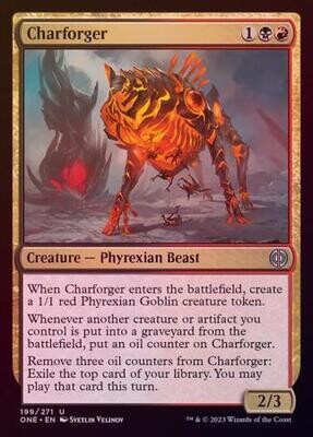 Charforger 199/271 - Foil Phyrexia All Will Be One Foil Singles