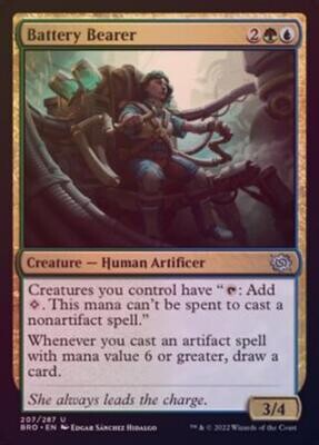 Battery Bearer 207/287 - Foil The Brothers&#39; War Foil Singles