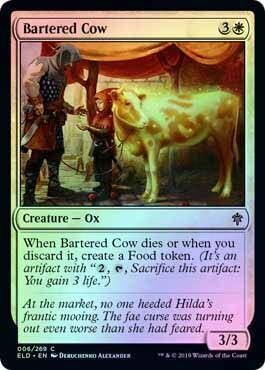 Bartered Cow 006/269 - Foil
Throne of Eldraine Foil Singles
