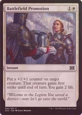 Battlefield Promotion 007/331 - Foil Double Masters 2022 Foil Singles