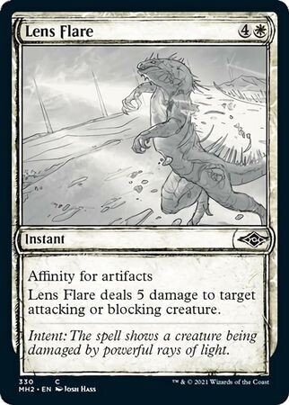 Lens Flare 330 - Showcase / Sketch
Modern Horizons 2 Collector Booster Singles