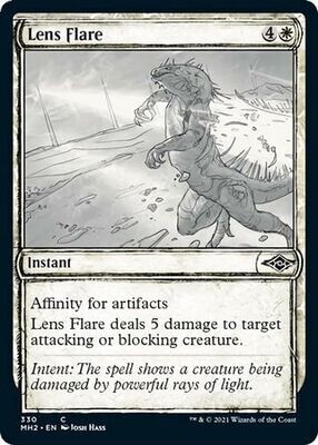 Lens Flare 330 - Showcase / Sketch
Modern Horizons 2 Collector Booster Singles