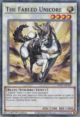 The Fabled Unicore - DT04-EN039
Duel Terminal 4 DT04
