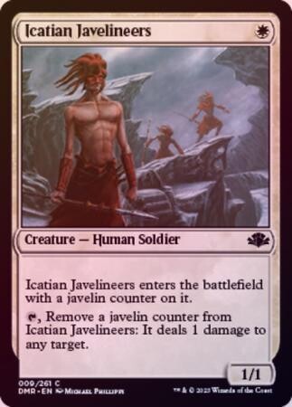 Icatian Javelineers 009/261 - Foil
Dominaria Remastered Foil Singles