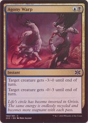 Agony Warp 168/331 - Foil
Double Masters 2022 Foil Singles