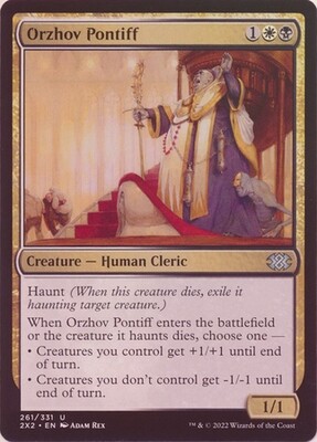 Orzhov Pontiff 261/331 - Foil
Double Masters 2022 Foil Singles