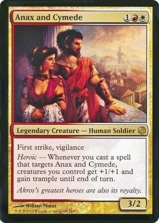 Anax and Cymede Duel Decks Heroes vs. Monsters Singles