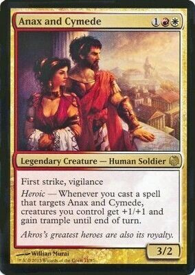 Anax and Cymede Duel Decks Heroes vs. Monsters Singles