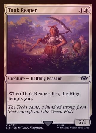 Took Reaper 0035 - Foil The Lord of the Rings: Tales of Middle-Earth Foil Singles