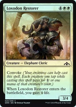 Loxodon Restorer 020/259 - Foil
Guilds of Ravnica Foil Singles