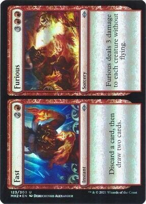 Fast // Furious 123/303 - Foil Modern Horizons 2 Foil Singles