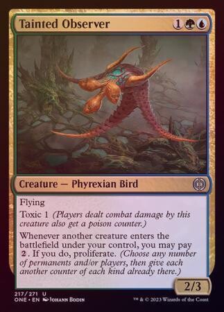 Tainted Observer 217/271 - Foil
Phyrexia All Will Be One Foil Singles