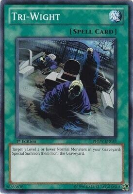 Tri-Wight - PHSW-EN059 - Common 1st Edition Photon Shockwave 1st Edition Singles (espanol)
