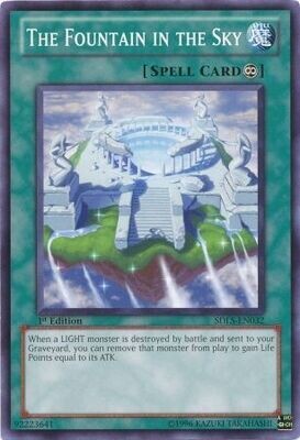 The Fountain in the Sky - SDLS-EN032 - Common 1st Edition Structure Deck: Lost Sanctuary 1st Edition Singles