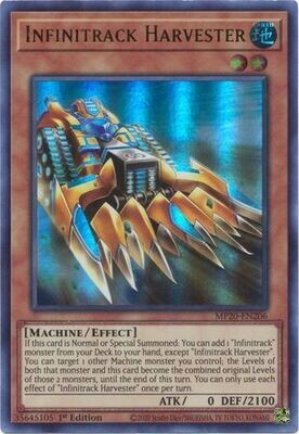 Infinitrack Harvester - MP20-EN206 - Ultra Rare 1st Edition 2020 Mega-Tin: Lost Memories 1st Edition Singles (espanol)
