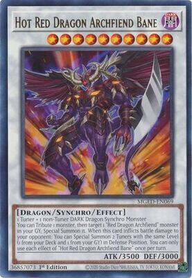Hot Red Dragon Archfiend Bane - MGED-EN069 - Rare 1st Edition
Maximum Gold El Dorado 1st Edition Singles *Espanol*