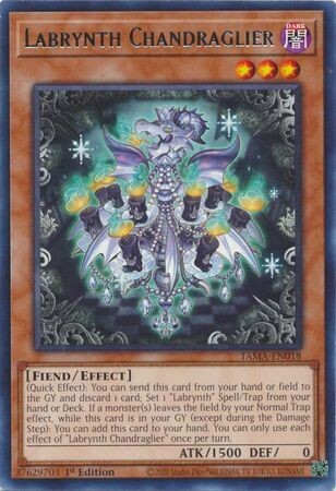 Labrynth Chandraglier - TAMA-EN018 - Rare 1st Edition Tactical Masters 1st Edition Singles