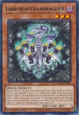 Labrynth Chandraglier - TAMA-EN018 - Rare 1st Edition Tactical Masters 1st Edition Singles