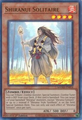 Shiranui Solitaire - MAMA-EN054 - Ultra Rare 1st Edition Magnificent Mavens 1st Edition Singles