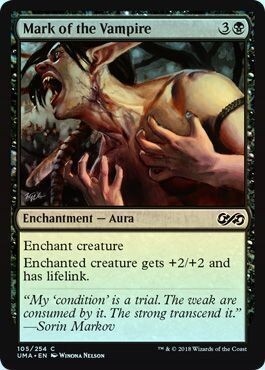 Mark of the Vampire 105/254 - Foil Ultimate Masters Foil Singles