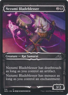 Nezumi Bladeblesser 318 - Showcase Samurai Frame
Kamigawa Neon Dynasty Collector Booster Singles (Español)