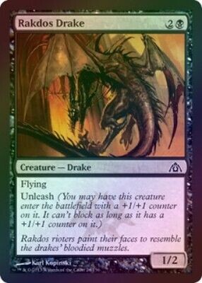 Rakdos Drake 28/156 - Foil Dragon&#39;s Maze Foil Singles (Español)