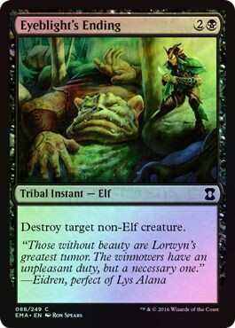 Eyeblight&#39;s Ending 088/249 - Foil
Eternal Masters Foil Singles