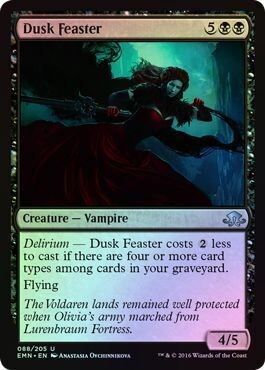 Dusk Feaster 088/205 - Foil
Eldritch Moon Foil Singles(Español)