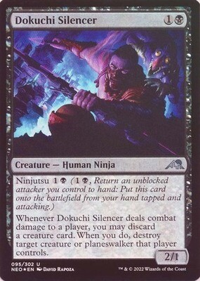 GA Dokuchi Silencer 095/302 - Foil
Kamigawa Neon Dynasty Foil Singles