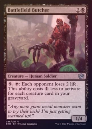 Battlefield Butcher 086/287 - Foil The Brothers&#39; War Foil Singles