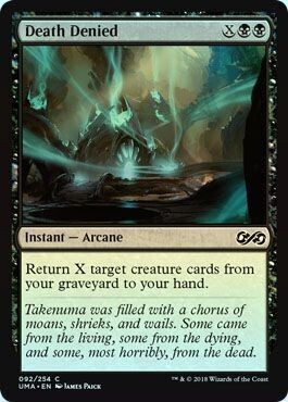 Death Denied 092/254 - Foil Ultimate Masters Foil Singles