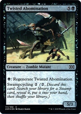 Twisted Abomination 111/332 - Foil
Double Masters Foil Singles