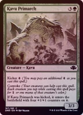 Kavu Primarch 167/261 - Foil Dominaria Remastered Foil Singles