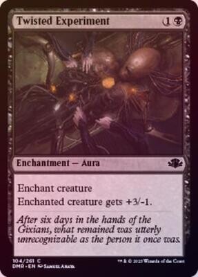 Twisted Experiment 104/261 - Foil Dominaria Remastered Foil Singles