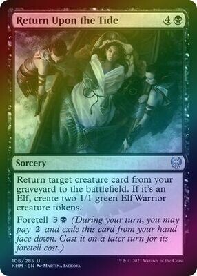 Return Upon the Tide 106/285 - Foil Kaldheim Foil Singles (Español)