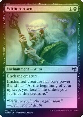 Withercrown 119/285 - Foil
Kaldheim Foil Singles