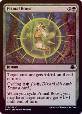 Primal Boost 173/261 - Foil Dominaria Remastered Foil Singles