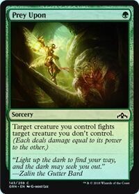 Prey Upon 143/259 - Foil Guilds of Ravnica Foil Singles