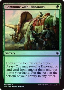 Commune with Dinosaurs 181/279 - Foil
Ixalan Foil Singles (Español)