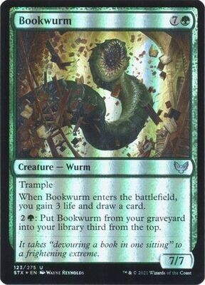 Bookwurm 123/275 - Foil
Strixhaven: School of Mages Foil Singles