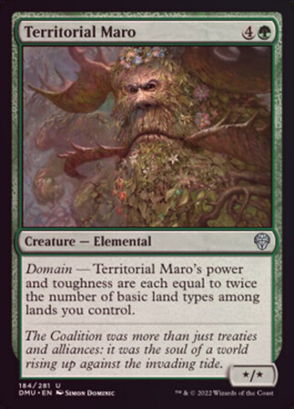 Territorial Maro 184/281 - Foil
Dominaria United Foil Singles