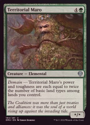 Territorial Maro 184/281 - Foil
Dominaria United Foil Singles